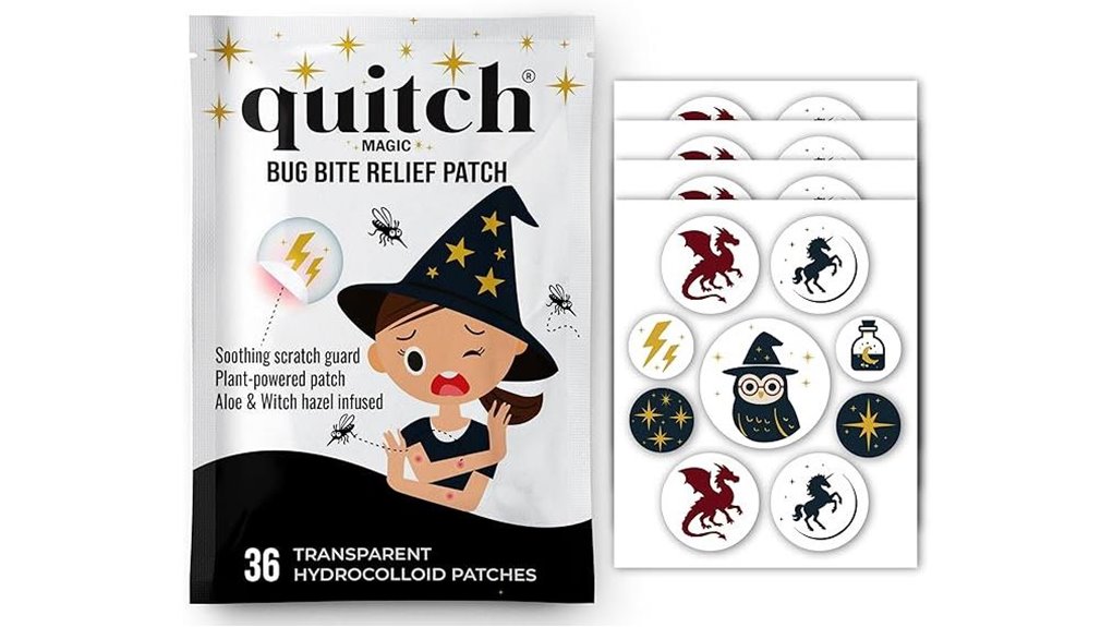 Anti‑itch Patches For Travel: Spot‑Only Solutions Traveler's Love 7 quitch kids mosquito relief