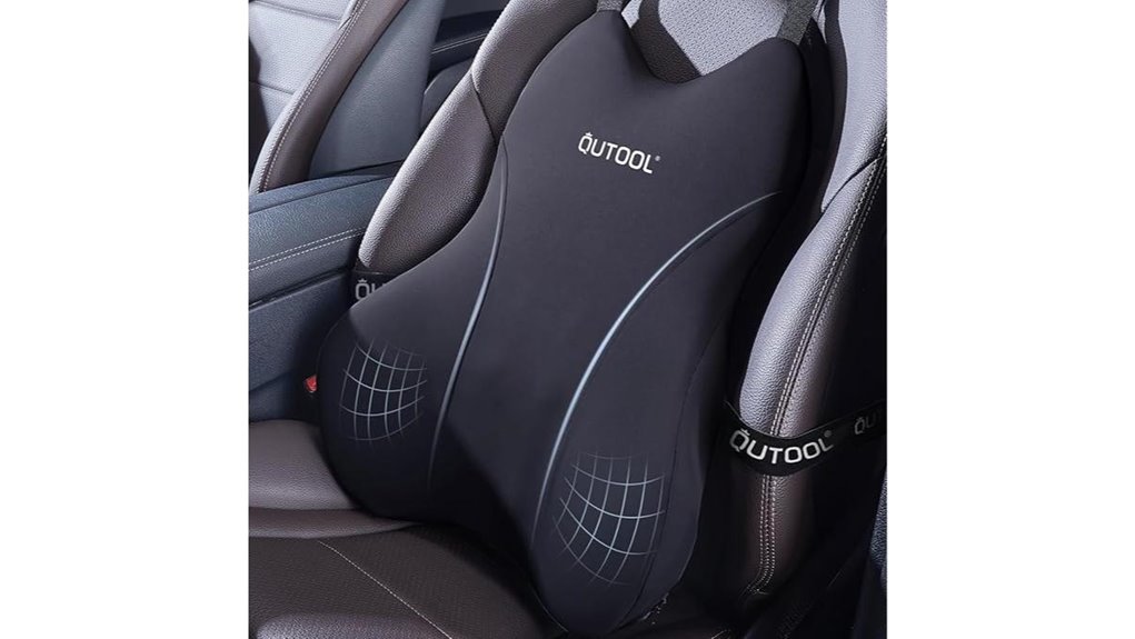 qutool car lumbar pillow
