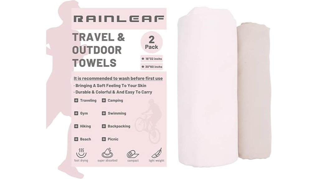 Best Microfiber Travel Bath Mat (Quick-Dry) For Hotel Stays 1 rainleaf double quick dry towels