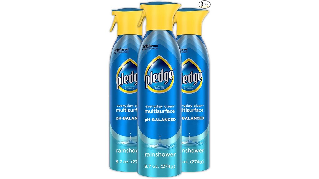 Best Surface Cleaning Spray (non-aerosol) for Spotless Home 5 rainshower scented multisurface spray