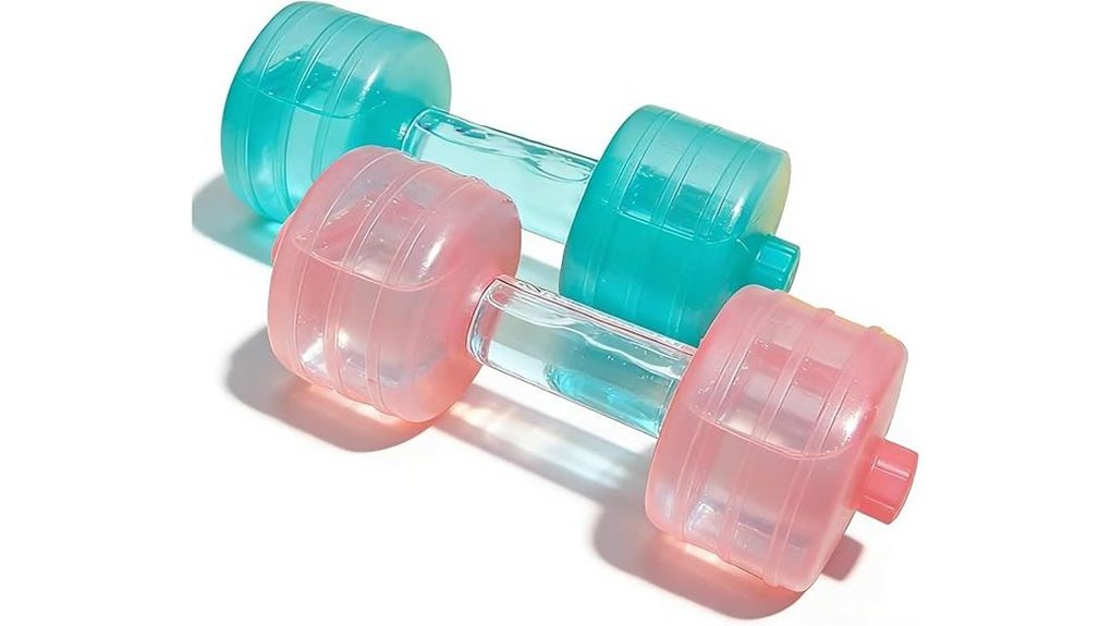 random adjustable water dumbbell