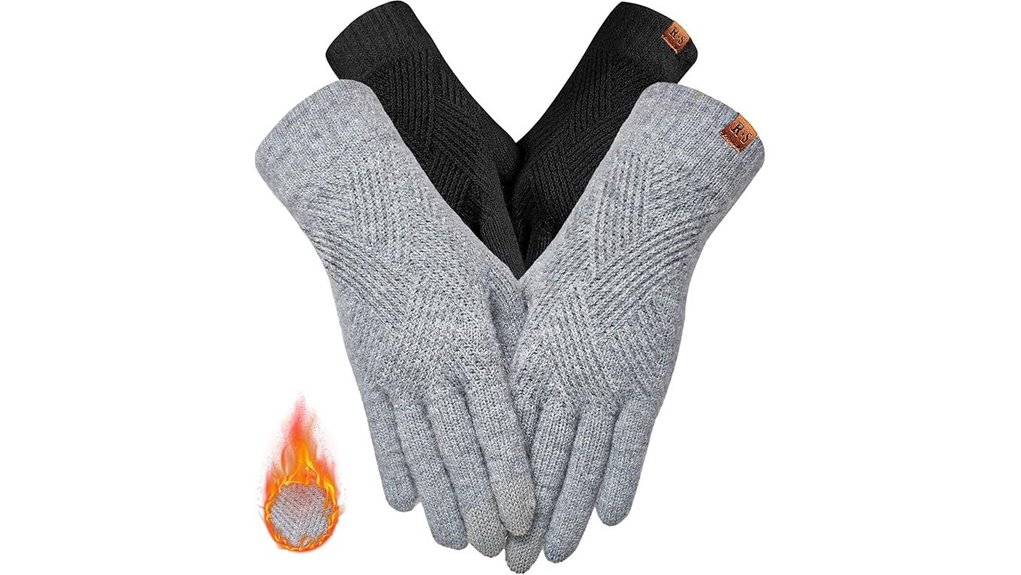 reach touchscreen winter gloves