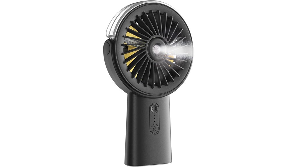 Handheld Misting Fans Theme Parks’ Coolest Crowd‑Pleasers 10 rechargeable 3 speed mist fan