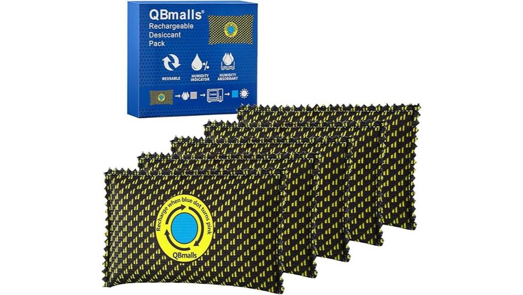 Mini Dehumidifier Packs (Moisture Absorber) Keep Spaces Dry 11 rechargeable 5 100g moisture absorber