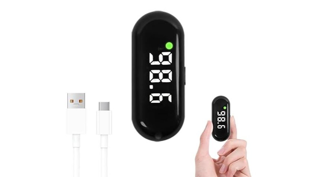 Best Travel Thermometers: Compact, Fast-Read Essentials 2 rechargeable black non contact thermometer