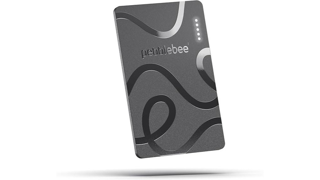 rechargeable bluetooth wallet tracker