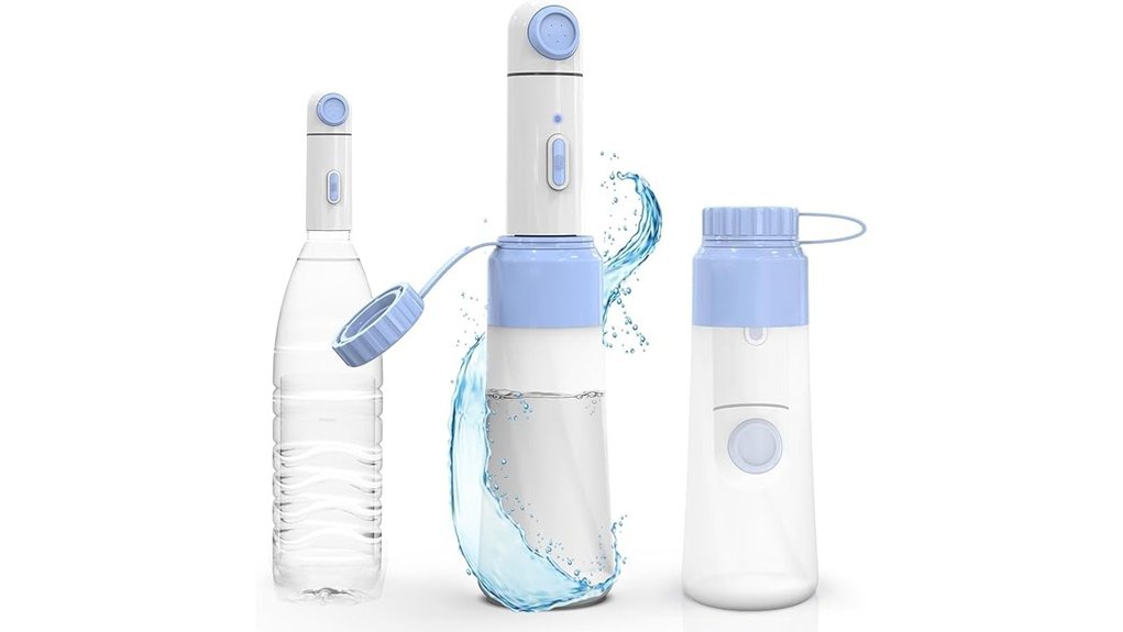 rechargeable dual pressure bidet sprayer