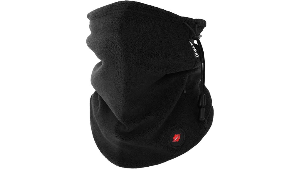 rechargeable heated neck gaiter