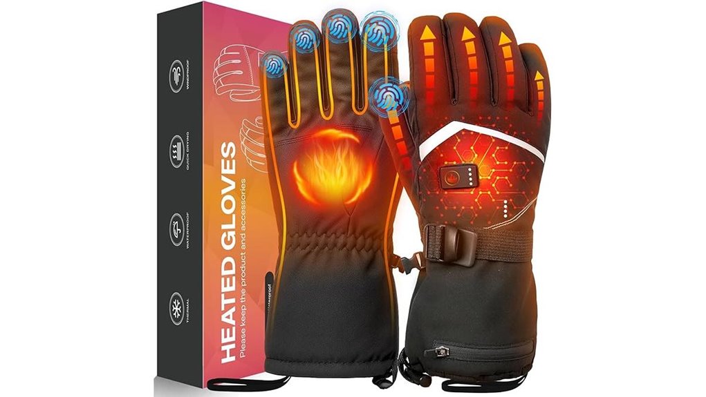 Heated Gloves Warm Your Hands When Traveling In Winter 5 rechargeable heated touchscreen gloves