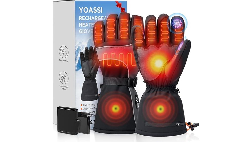 Heated Gloves Warm Your Hands When Traveling In Winter 6 rechargeable heated waterproof gloves