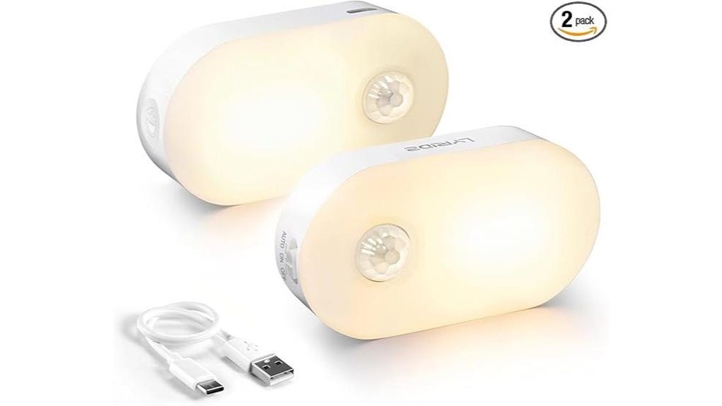 Bedside Motion Sensor Light (Rechargeable) That Keeps You Safe 5 rechargeable led motion lights