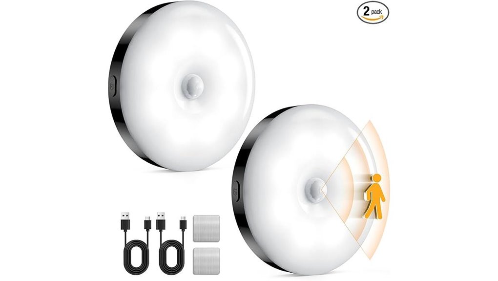 Bedside Motion Sensor Light (Rechargeable) That Keeps You Safe 14 rechargeable magnetic motion light