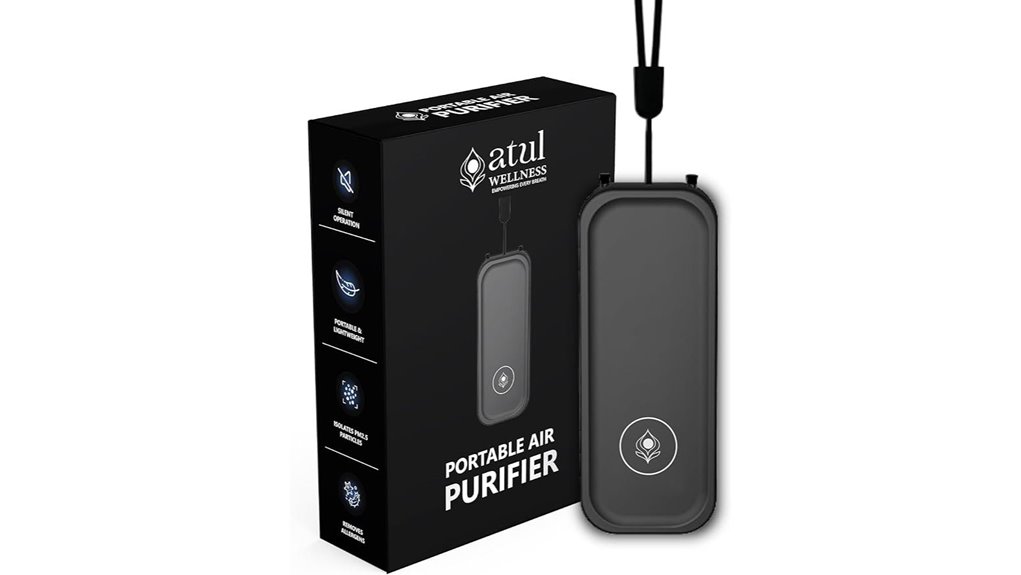 rechargeable portable air purifier