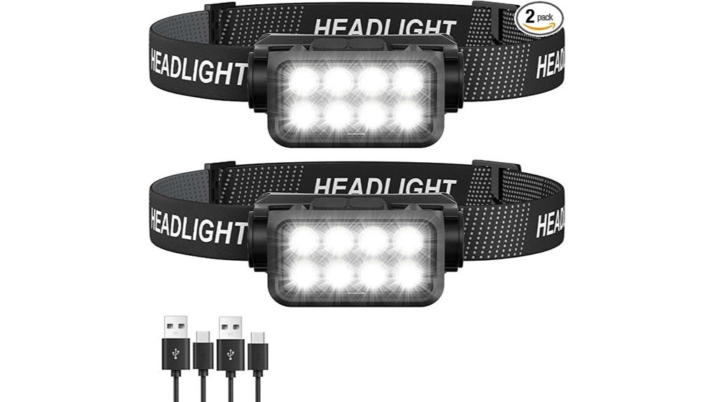 rechargeable waterproof 2500 lumen
