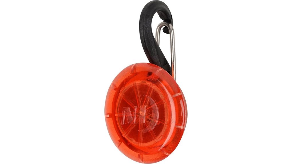 LED Clip Lights for Travel Bags That Keep You Visible 14 red nite ize carabiner