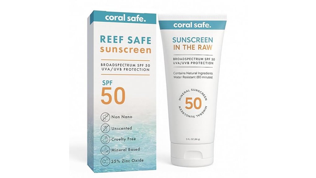 reef safe mineral spf50