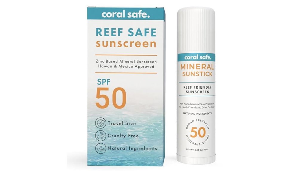 Best Reef Safe Sunscreen Sticks to Protect Your Skin & Oceans 2 reef safe spf50 biodegradable facestick