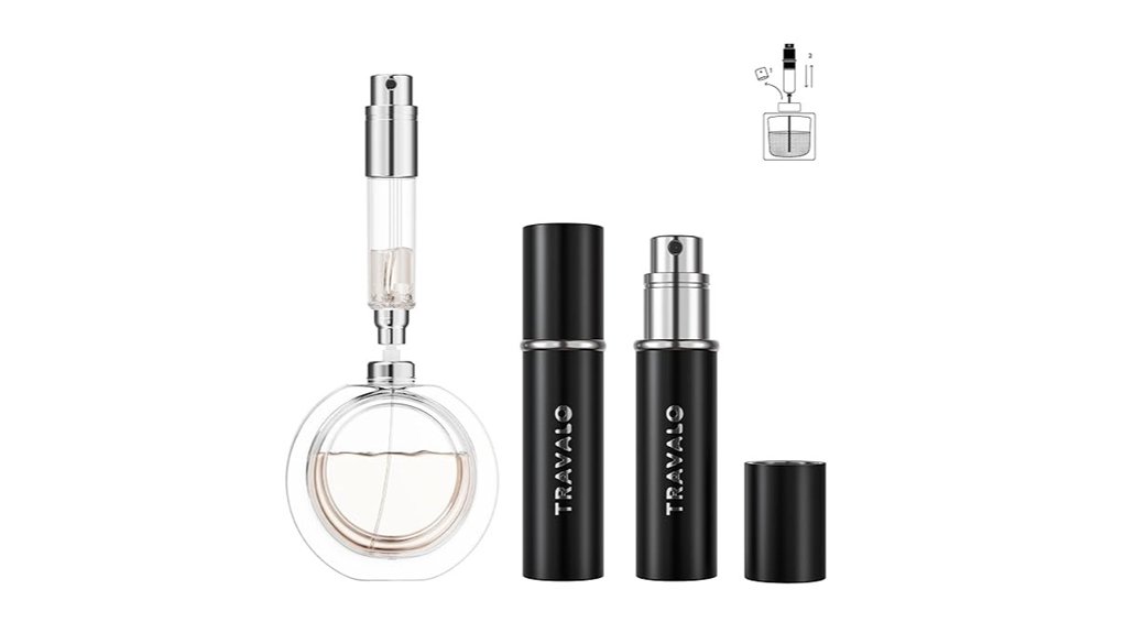 Best Refillable Atomizers for Toiletries: Mister vs Pump 6 refillable mini perfume atomizer