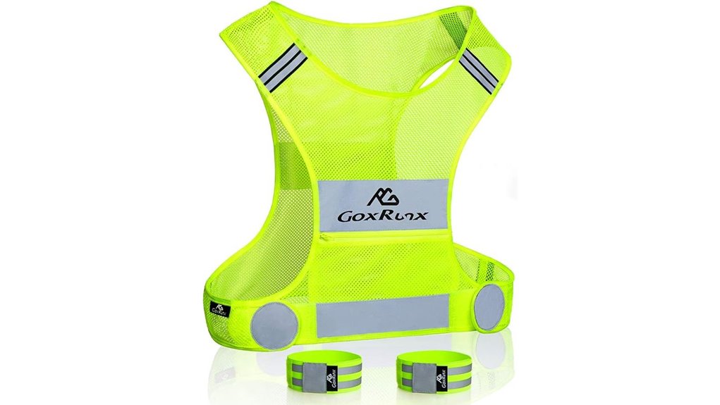 reflective lightweight running vest