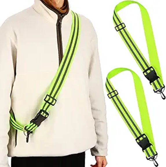 reflective night walking sash