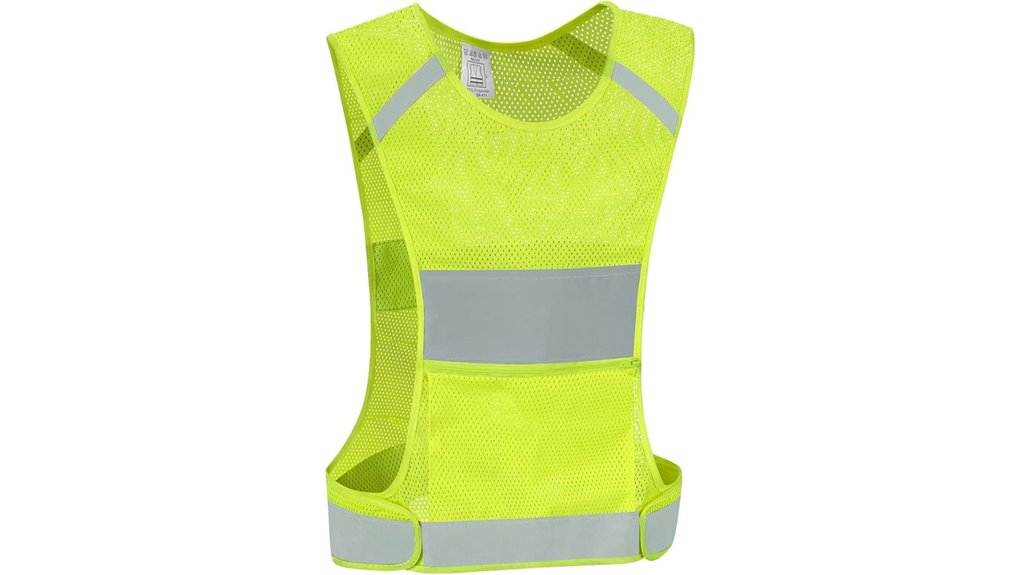 reflective pocket multisport vest