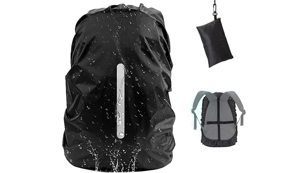 reflective waterproof rain cover