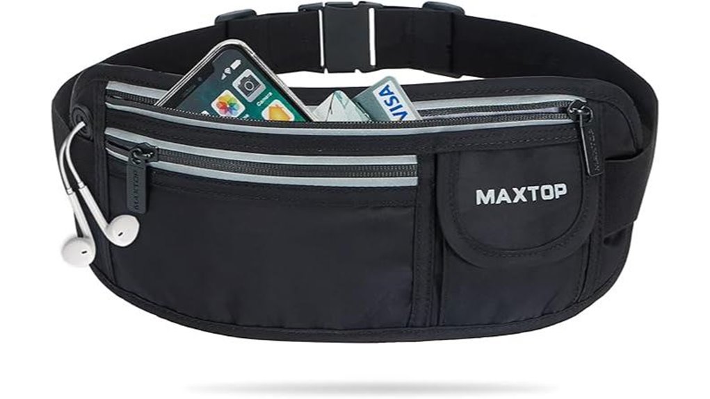Top‑Rated Running Belts for Travel Security 14 reflective waterproof running belt