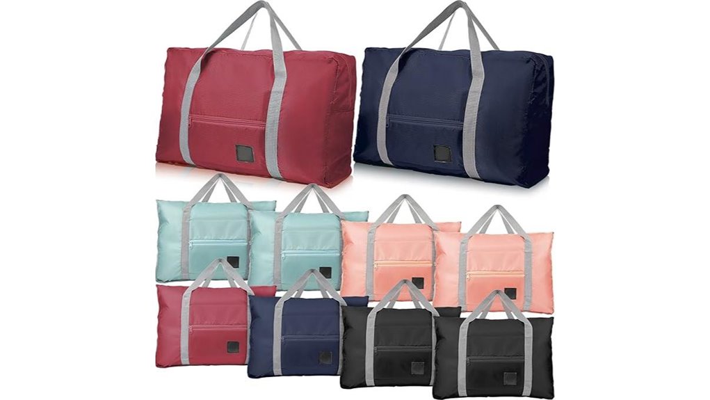 Packable Duffel Bags That Keep Souvenirs Safe 2 reginary 10 pack foldable duffel