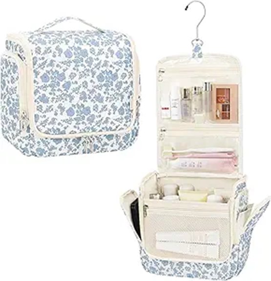 Hooked Toiletry Bags That Fit Tiny Bathrooms Like Magic 12 relavel hanging makeup bag