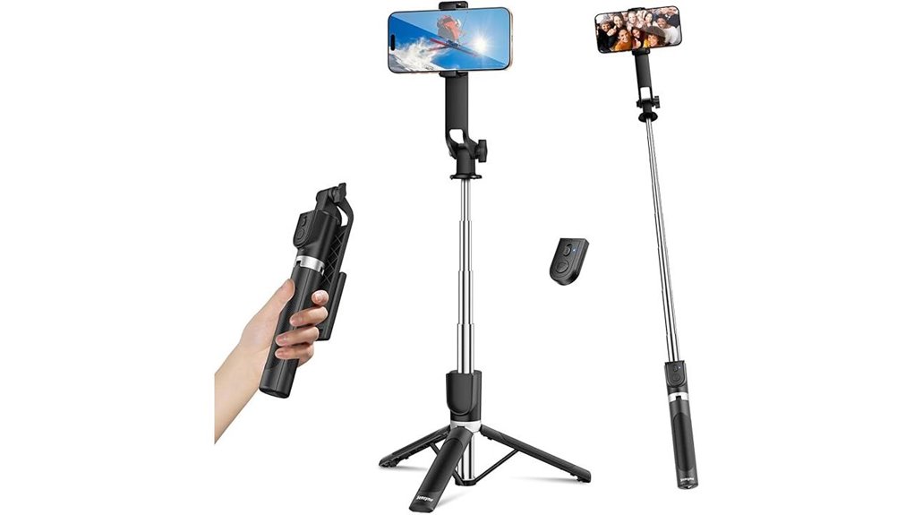 remote controlled extendable selfie stick