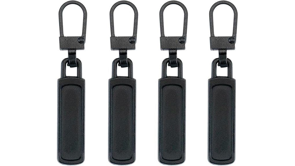 Best Replacement Zipper Pulls for Travel Bags to Fix Instead 9 removable 4 pack metal pulls