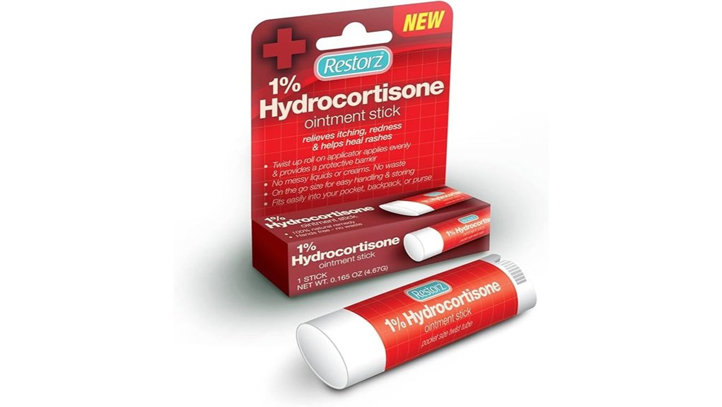restorz 1 hydrocortisone stick
