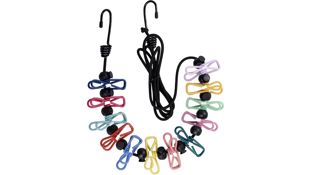The Best Portable Clotheslines: Stretchy vs Fixed Showdowns 10 retractable portable black 12 clip