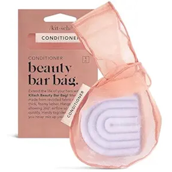 Shampoo Bar Cases (No Mushy Soap) Keep Your Sink Spotless 15 retro mesh shampoo protector