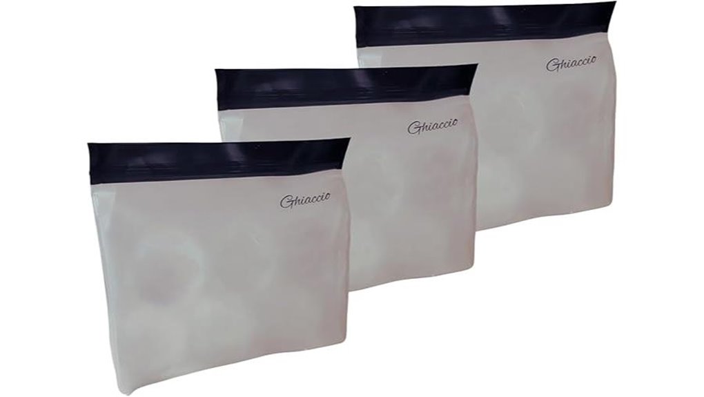 reusable bpa free silicone icebag
