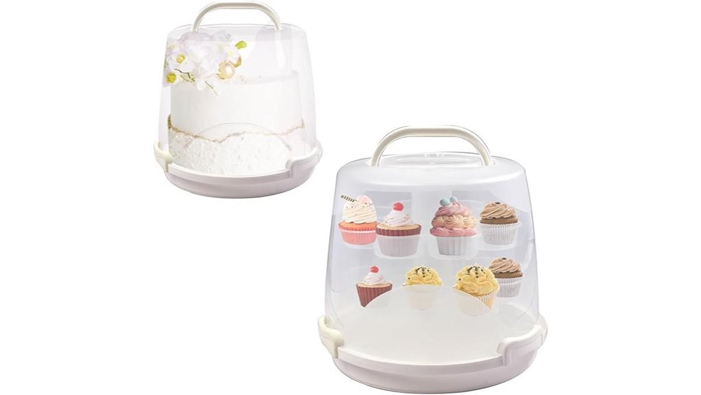 reusable cake carrier stand