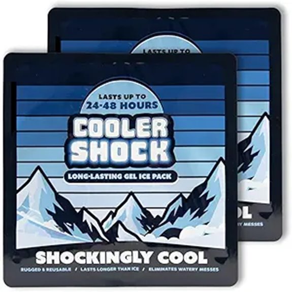reusable cooling packs outdoors