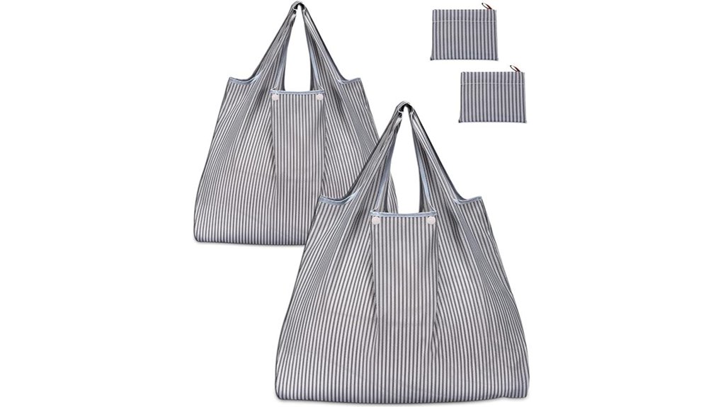 Best Packable Tote Bags for Markets and Groceries 3 reusable eco friendly folding bag