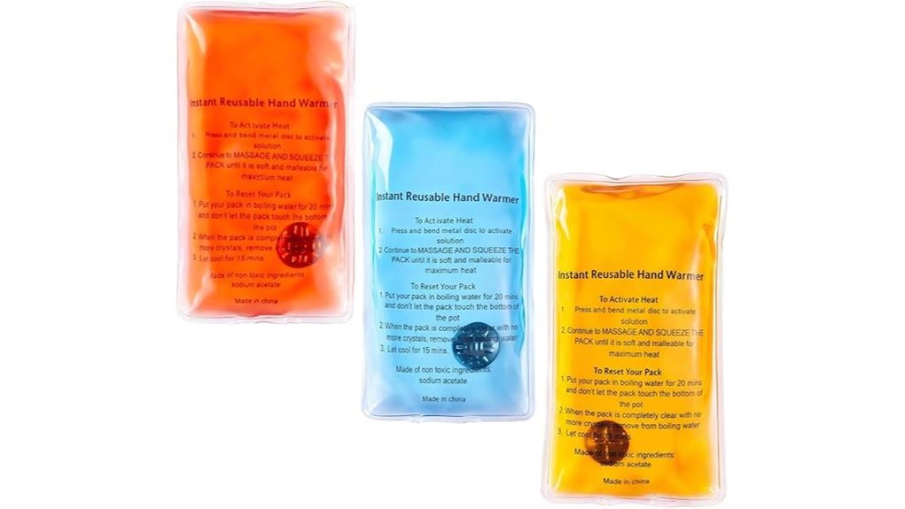 reusable gel hand heater