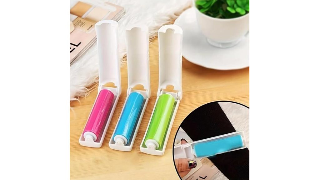 Best Lint Brushes for Travelers: Reusable or Sticky Choices 14 reusable green lint rollers