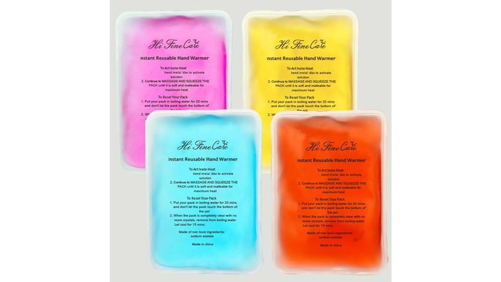reusable long lasting hand warmers