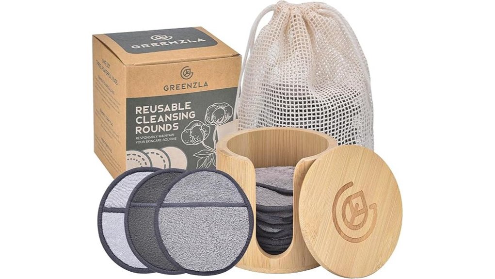 Reusable Makeup Remover Pads (Set) That Keep Skin Spotless 2 reusable microfiber makeup pads