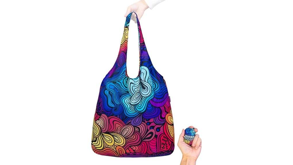 Best Ultralight Tote Bags with Strong Straps for Day Trips 5 reusable nanobag grocery travel