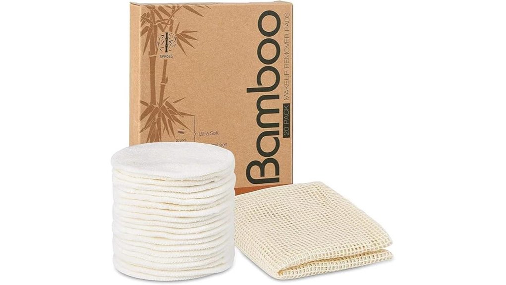 Reusable Makeup Remover Pads (Set) That Keep Skin Spotless 11 reusable organic bamboo removers