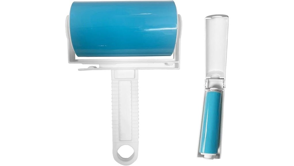 Best Lint Brushes for Travelers: Reusable or Sticky Choices 9 reusable portable lint 2 pack