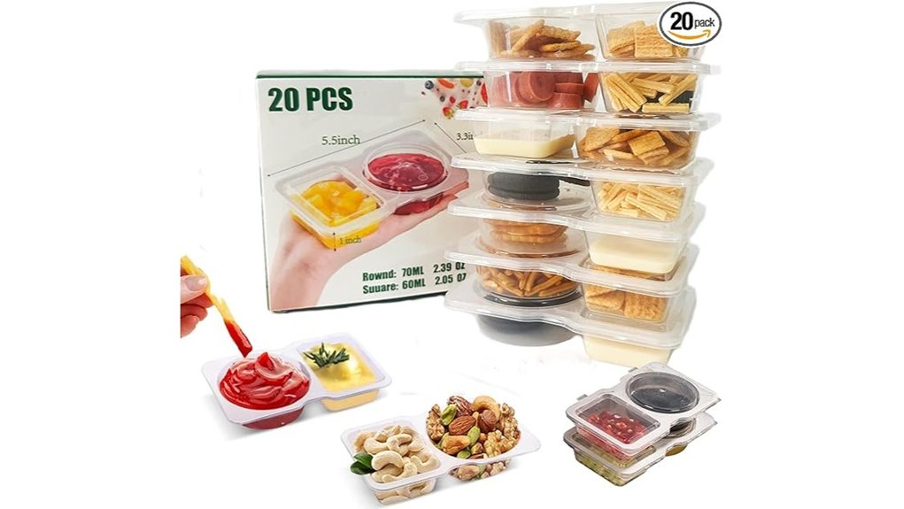 reusable salad dressing containers