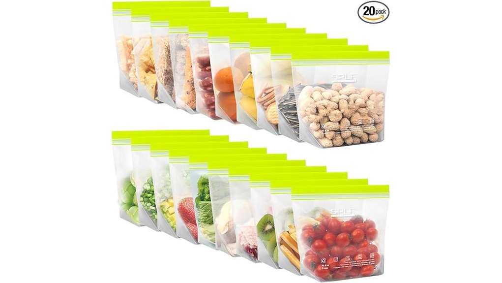 reusable sandwich freezer bags