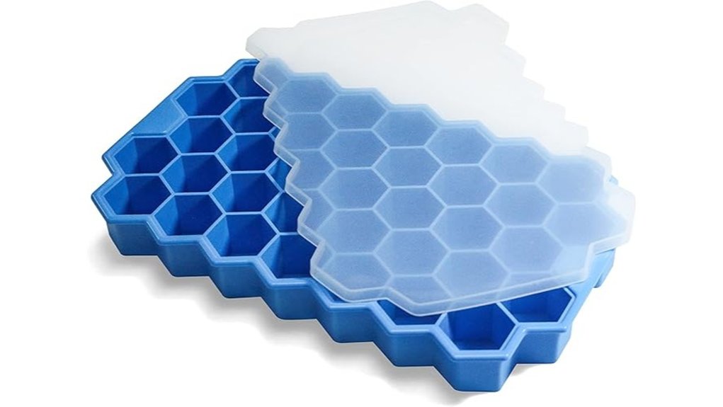 reusable silicone 37 grid tray