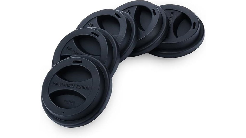 reusable silicone coffee lids