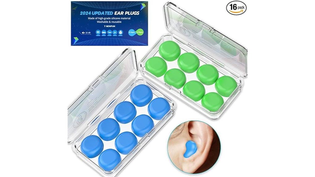 reusable silicone moldable earplugs